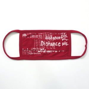 Distance Chilli Face Mask
