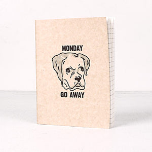 Monday Go Away Notebook Set