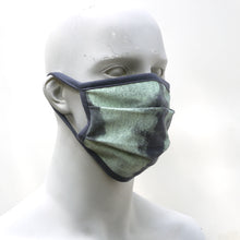 Load image into Gallery viewer, Wave Charcoal Mint Washable Face Mask
