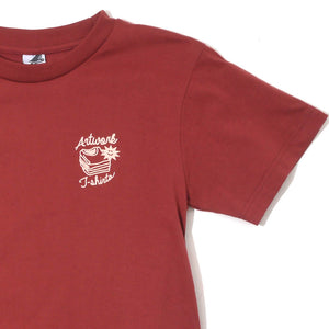 AW Boy Earth Maroon (Girls Tee)