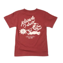 Load image into Gallery viewer, AW Boy Earth Maroon (Girls Tee)
