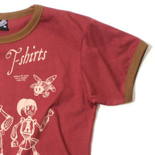 Load image into Gallery viewer, AW Classic Robot Maroon (Girls Croptop)
