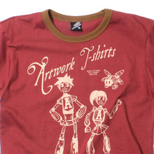 Load image into Gallery viewer, AW Classic Robot Maroon (Girls Croptop)
