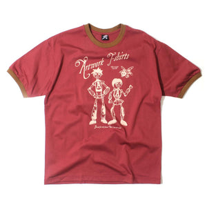 AW Classic Robot Maroon (Guys Tee)