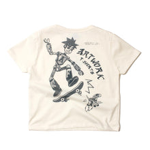 Load image into Gallery viewer, AW Robot Boi Off White (Girls Tee)
