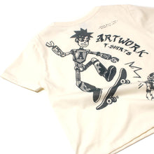 Load image into Gallery viewer, AW Robot Boi Off White (Girls Tee)
