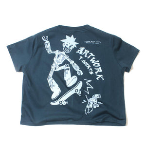 AW Robot Boi Green (Girls Tee)