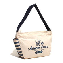 Load image into Gallery viewer, AW Robot Dog Blue  (Wide Messenger Bag)
