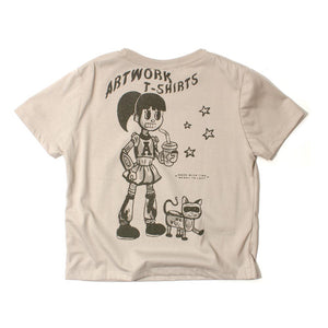 AW Robot Girl (Girls Tee)