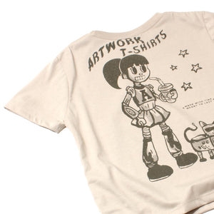 AW Robot Girl (Girls Tee)