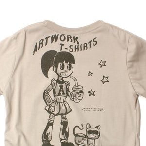 AW Robot Girl (Girls Tee)