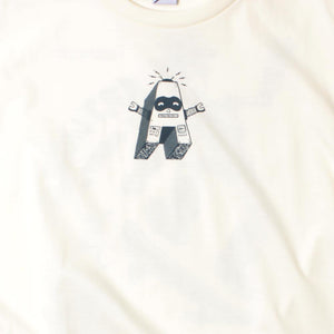 AW Robot Boi Off White (Guys Tee)