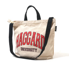Load image into Gallery viewer, Haggard University (Sling Tote Bag)
