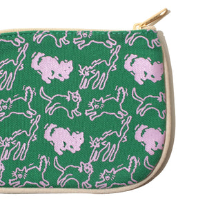 Hissing Cat Pattern (Coin Purse)