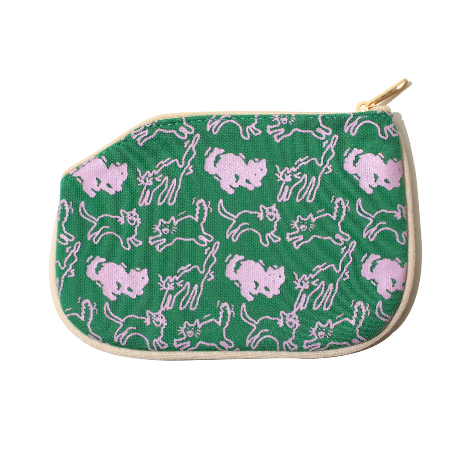 Hissing Cat Pattern (Coin Purse)