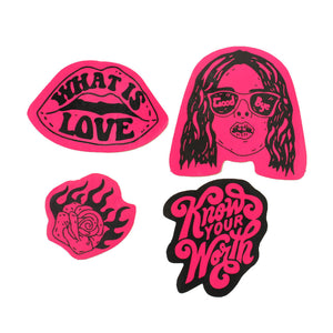 Love Guide (4 pc. Sticker Pack)