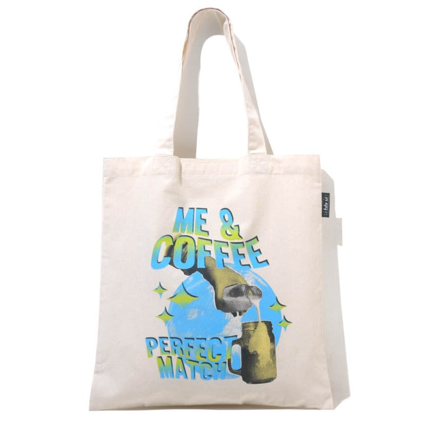 Perfect Match Me and Coffee (Tote Bag)