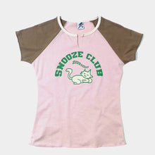 Load image into Gallery viewer, Snooze Club (Girls Tee)

