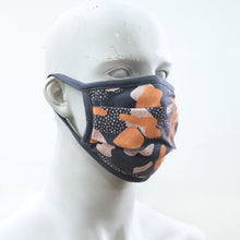 Load image into Gallery viewer, Camo 1 Charcoal Washable Face Mask
