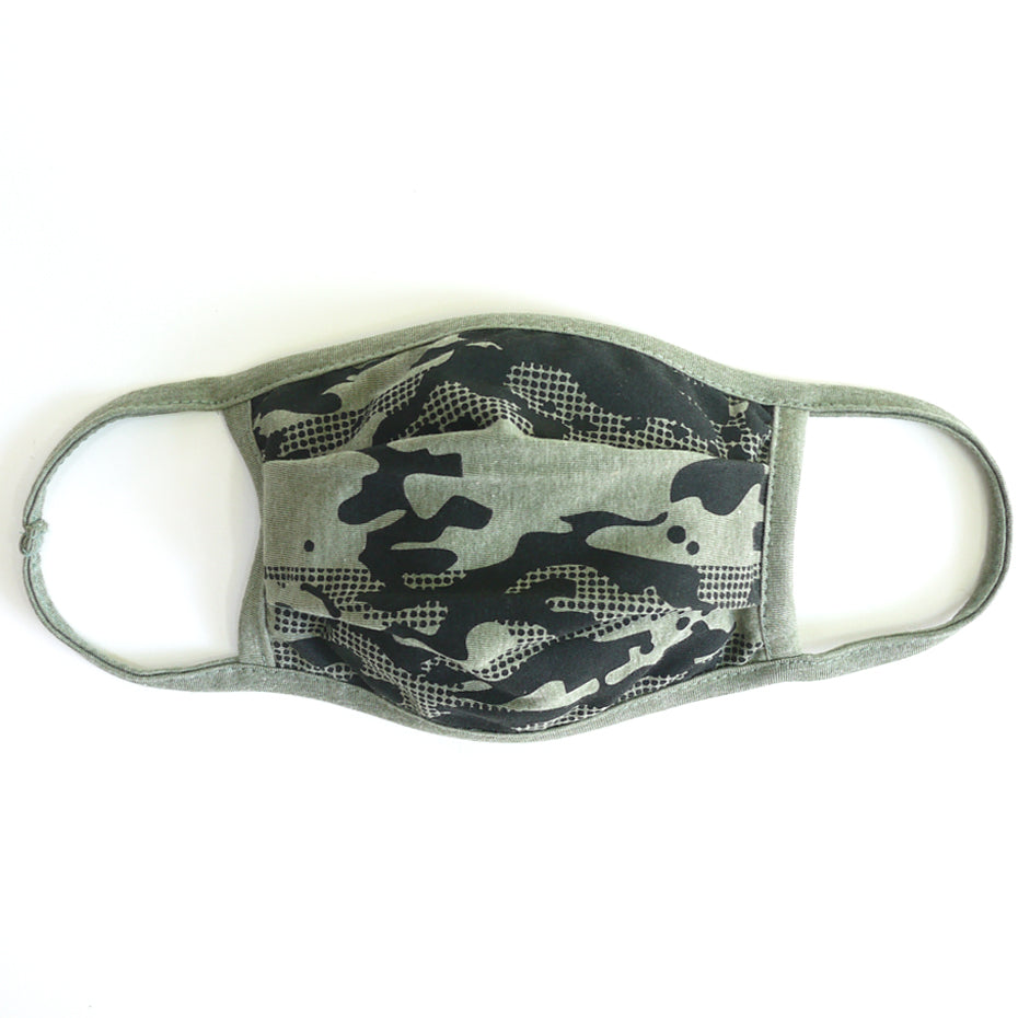 Camo 3 A Forest Washable Face Mask