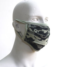 Load image into Gallery viewer, Camo 3 A Forest Washable Face Mask
