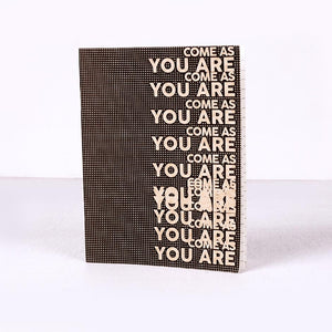 Come As You Are Notebook Set