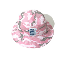 Load image into Gallery viewer, Fight Like A Girl Bucket Hat
