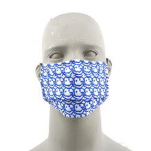 Load image into Gallery viewer, Smile Graffiti Face Mask and Alcohol Set - Blue
