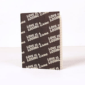 Love Is A Losing Game Notebook Set