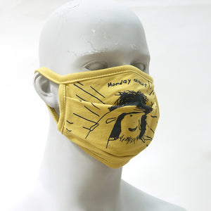 Monday Mustard Washable Face Mask