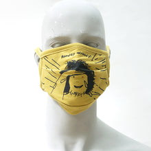 Load image into Gallery viewer, Monday Mustard Washable Face Mask
