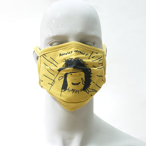 Monday Mustard Washable Face Mask