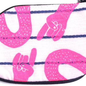 Pointing Light Coin Purse