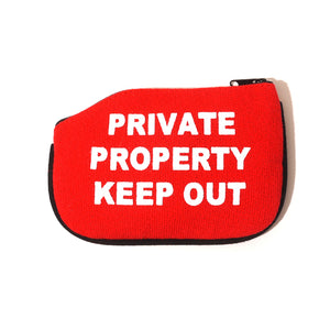 Private Property (Coin Purse)