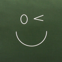 Load image into Gallery viewer, Smiley Wink Face Green 2 Pc. Bed Pillowcase
