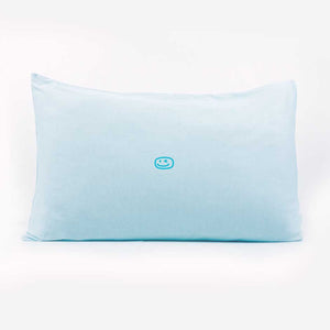 Smiley Wink Lt. Blue 2 Pc. Bed Pillowcase