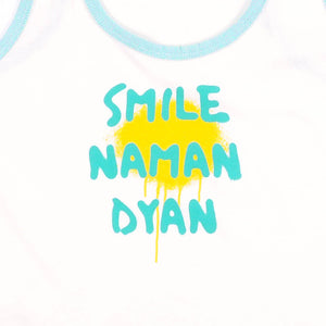 Smile Naman Dyan Font Spray Tank Top