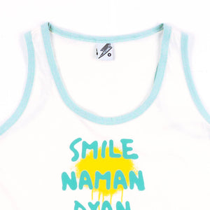 Smile Naman Dyan Font Spray Tank Top