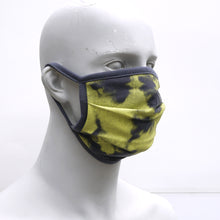 Load image into Gallery viewer, Tdye Charcoal Yellow Washable Face Mask
