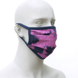 Tdye Navy Pink Washable Face Mask