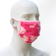 Load image into Gallery viewer, Tdye Pink Magenta Washable Face Mask
