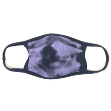Load image into Gallery viewer, Wave Navy Lilac Washable Face Mask
