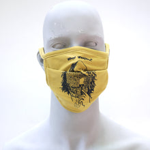Load image into Gallery viewer, Weekend Mustard Washable Face Mask
